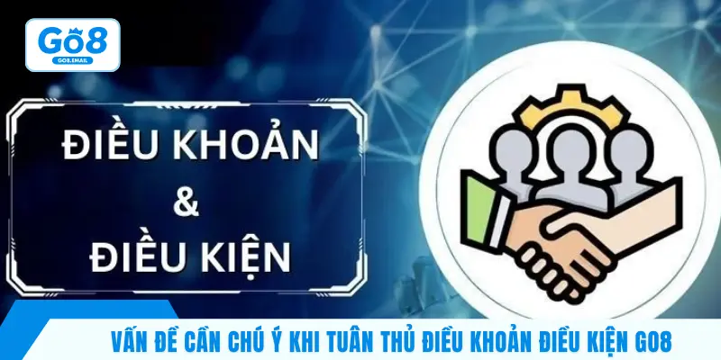 Vấn đề cần chú ý khi tuân thủ điều khoản điều kiện GO8